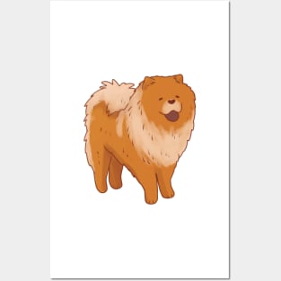 Chow chow art Posters and Art